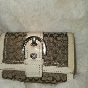Coach Dual snap wallet